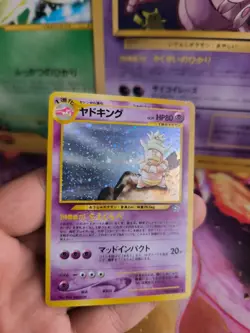 Pokemon Karte Card Laschoking Slowking Neo Genesis Gsnw Holo japanese Exc-NM - Image 3