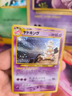 Pokemon Karte Card Laschoking Slowking Neo Genesis Gsnw Holo japanese Exc-NM - Image 4