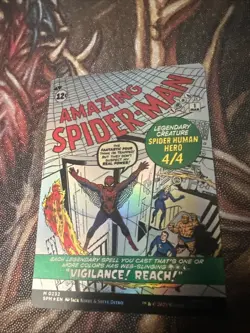 MTG English Peter Parker (0232) (Borderless) NM Foil Marvel's Spider-Man - Image 2