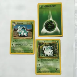 Vintage Pokemon Card Lot Jungle 1999 Ken Sugimori Art Set NM-Mint - Image 1