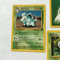 Vintage Pokemon Card Lot Jungle 1999 Ken Sugimori Art Set NM-Mint - Image 2