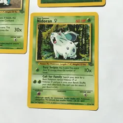 Vintage Pokemon Card Lot Jungle 1999 Ken Sugimori Art Set NM-Mint - Image 3
