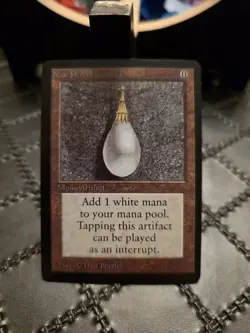 *P R 0 X Y * Mtg Magic The Gathering Mox Pearl Trading Card *P R 0 X Y* - Image 1