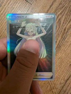 Pokemon Lillie Full Art Goddess Story ACG Custom Waifu Trading Card Foil - Image 1