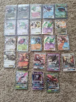 Huge Vintage Pokemon TCG Ex And GX Card Lot From The XY And Sun And Moon Era. - Image 1
