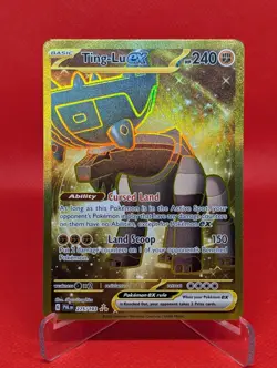 Pokemon Card - Ting-Lu ex Paldea Evolved 275/193 Secret Rare - Image 1