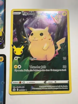 Pokemon Celebrations 25th Anniversary 5 Holo Pikachu Card Lot - Image 4