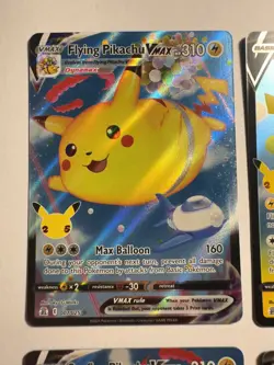 Pokemon Celebrations 25th Anniversary 5 Holo Pikachu Card Lot - Image 5