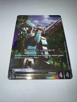 Gundam Leopard U+ Gundam Card Game Dual Impact GD02-060 AA TCG CCG - Image 4