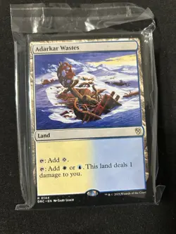 Adarkar Wastes 0291 Pain Land Non Foil Rare Bloomburrow MTG Near Mint - Image 1