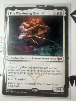 The Wandering Rescuer ​ - (Near Mint) Duskmourn: House of Horror - Image 1