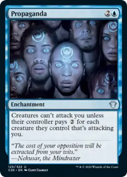 1x Propaganda NM-Mint, English Commander 2020 MTG Magic - Image 1