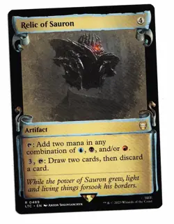 Magic the Gathering: Relic of Sauron Showcase Scrolls #0489 LTC Rare! NM - Image 1