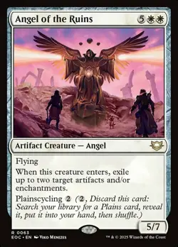 1 x Angel of the Ruins - Commander: Edge of Eternities - NM-Mint - MTG - Image 1