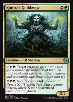 1 x Korozda Guildmage - Guilds of Ravnica Guild Kits - Light Play - MTG - Image 1