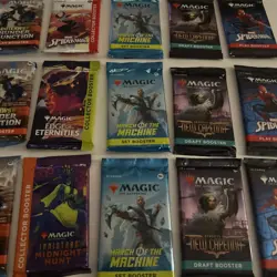 Magic the Gathering Booster 21 Pack Mixed Lot - 3 Collector/ 18 Reg Boosters!!!! - Image 3