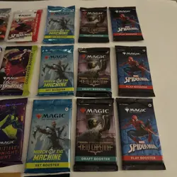 Magic the Gathering Booster 21 Pack Mixed Lot - 3 Collector/ 18 Reg Boosters!!!! - Image 4