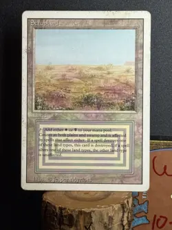 Scrubland Revised Edition MTG - Image 1