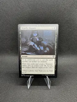 Deadly Dispute Commander: Outlaws of Thunder Junction Regular MTG OTC - Image 1