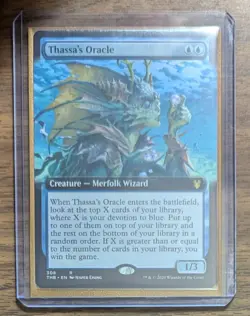 MTG Thassa's Oracle Extended Art Non-Foil from Theros Beyond Death LP - Image 2