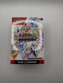 Pokemon TCG Scarlet & Violet Prismatic Evolutions Booster Bundle Factory Sealed - Image 1