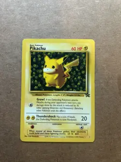 Pokemon TCG Pikachu Wizards Black Star Promos Regular Rare - Image 1