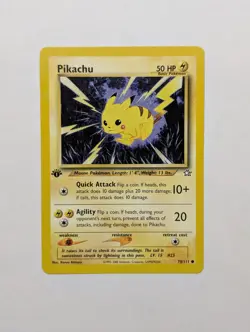 2000 Pokemon Neo Genesis 1st Edition Pikachu #70/111 - Image 1