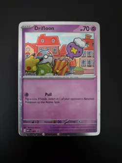 Drifloon 005 Mega Evolutions Black Star Promo Cosmo Holo Pokemon TCG Mint/NM - Image 3