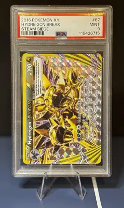 2016 Pokemon XY | Hydreigon Break | Steam Siege #87 - PSA 9 - Image 1