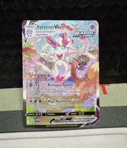 2021 Pokemon Sword And Shield Sylveon VMax Evolving Skies Full Art Secret - Image 1