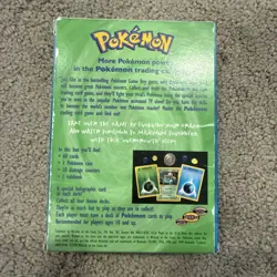 WoTC 1999 Pokemon Overgrowth Theme Deck. Box isn’t sealed but everything else is - Image 3