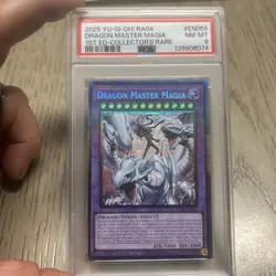 2025 Yu-gi-oh Ra04 Dragon Master Magia 1st Edition Collector’s Rare - Image 4