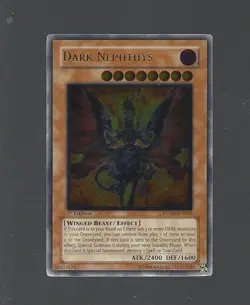 ULTIMATE Rare Dark Nephthys PTDN-EN018 1st Edition Yugioh MINT - Image 1