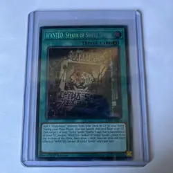 Yugioh WANTED: Seeker of Sinful Spoils Secret Rare - Image 3