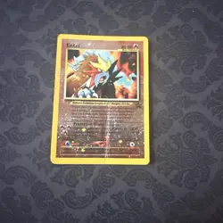 Entei 34 Black Star Promo Holo Rare Pokemon Card - Image 1