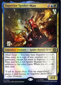 Superior Spider-Man Foil R Prerelease Cards 155 NM - Image 1