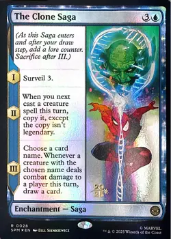 The Clone Saga Foil R Prerelease Cards 28 NM - Image 1