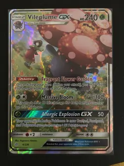 Vileplume GX 4/236 - Cosmic Eclipse - Pokemon Trading Card Game - Image 1