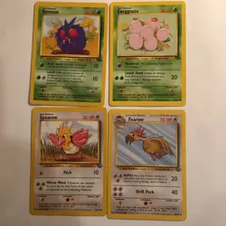 Vtg 90s Pokemon Card Lot Jungle Mitsuhiro Arita Art Set Combined Shipping - Image 1