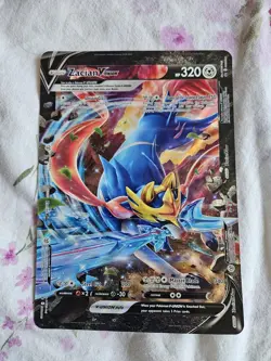 Zacian V-Union JUMBO SWSH163 V Union PROMO Oversized Pokemon Card HOLO NM - Image 1