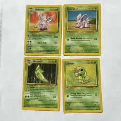 Vintage 1999 Pokemon Card Lot Base Set Combined Shipping NM-M - Image 1