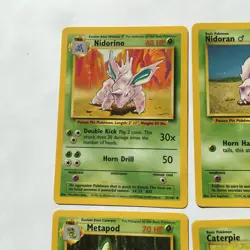 Vintage 1999 Pokemon Card Lot Base Set Combined Shipping NM-M - Image 2
