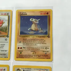 Vintage Pokemon Card Lot Jungle Set Spearow Cubone Jigglypuff Persian 1999 - Image 2
