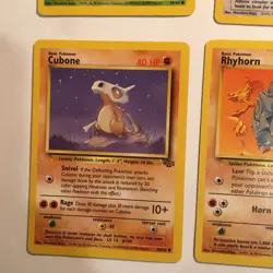 Vtg 90s Pokemon Card Lot Base Jungle Mitsuhiro Arita Art Set Combined Shipping - Image 5