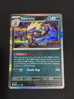 POKEMON PHANTASMAL FLAMES STAMPED PRERELEASE PROMO CARDS (IN HAND) - Image 2