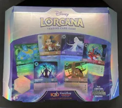 Disney Lorcana 100th Anniversary Collector’s Edition Gift Set - TCG New - Image 1