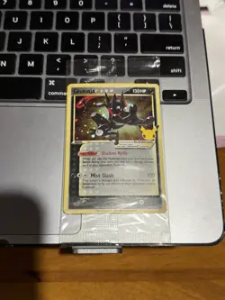 Greninja Gold Star Celebrations Promo SWSH144 2021 Pokemon TCG Sealed Card - Image 1