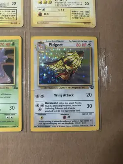 Pokemon Vintage Card Lot Of 6 Cards JP/ENG Pidgeot Magneton Various Condition - Image 5