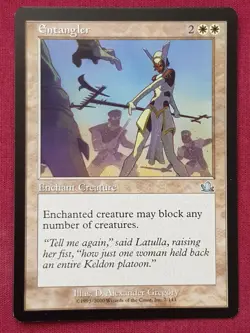 Magic The Gathering PROPHECY ENTANGLER white card MTG - Image 1