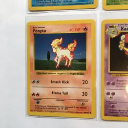Vintage Pokemon Card lot WOTC Base Set Regular Non-Holo 1999 Shadowless Mint - Image 3